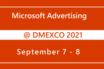 Microsoft Advertising @ DMEXCO 2021