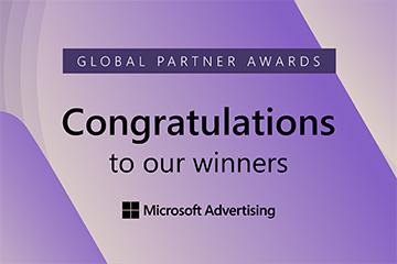 Microsoft Advertising Global Partner Awards.