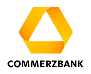 Commerzbank logo.