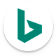 Microsoft Bing logo.